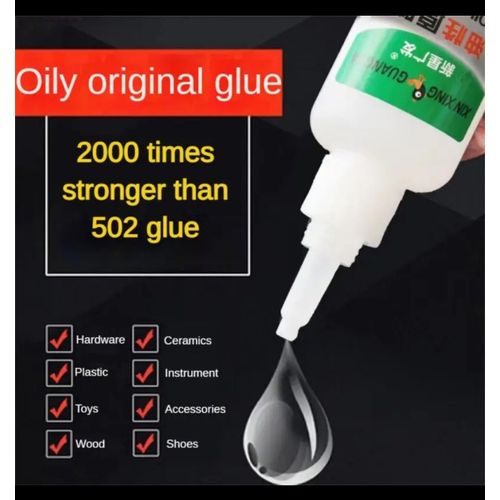 2pcs Strong Oily Self-Adhesive Glue – Quick Bonding, Multi-Surface Repair Solution