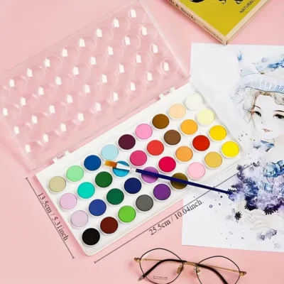 36/48 Colors Watercolor Paint Set