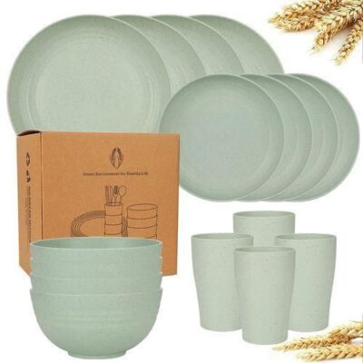 Dinnerware Set – Plates, Bowls, Cups, and Saucers