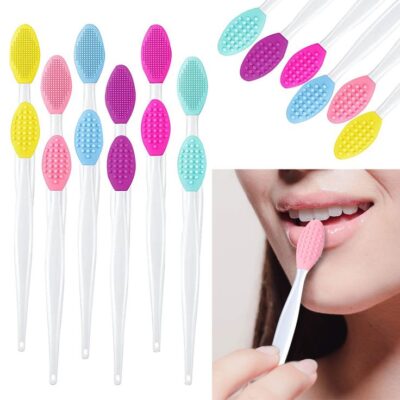 Nose and Lip Brush – Soft Facial Cleansing & Makeup Applicator Brush