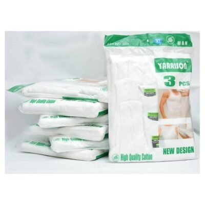 Yarrison Men’s Singlet – 3-in-1 Comfortable Cotton Undershirts