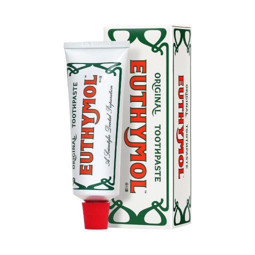 Original Euthymol Toothpaste – Fluoride-Free Antibacterial Toothpaste