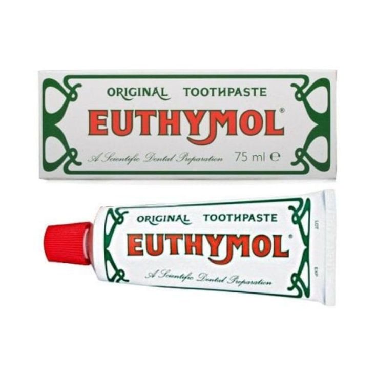 Original Euthymol Toothpaste – Fluoride-Free Antibacterial Toothpaste - Image 3