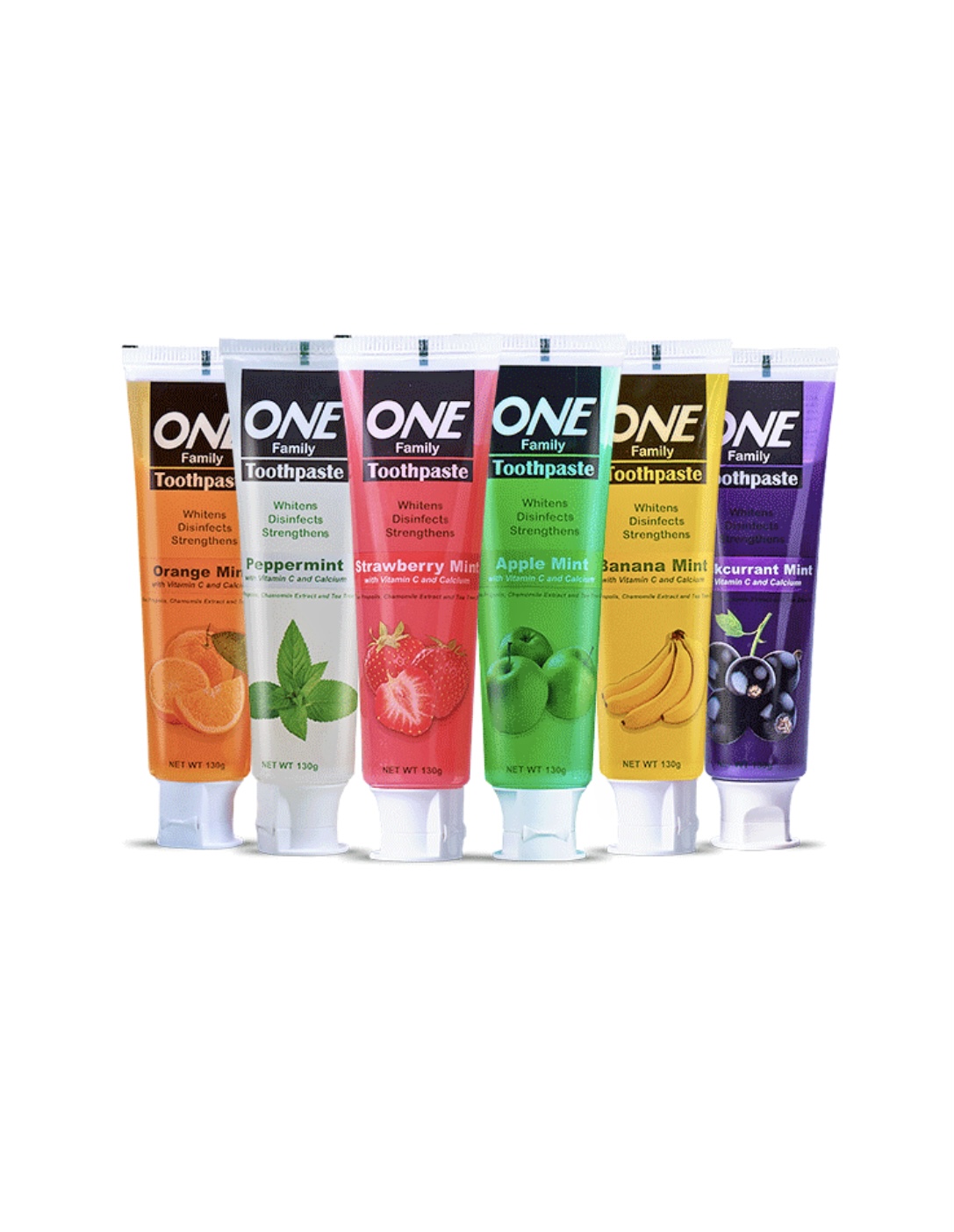 ONE Toothpaste – 130g Fluoride Toothpaste for Fresh Breath & Strong Teeth