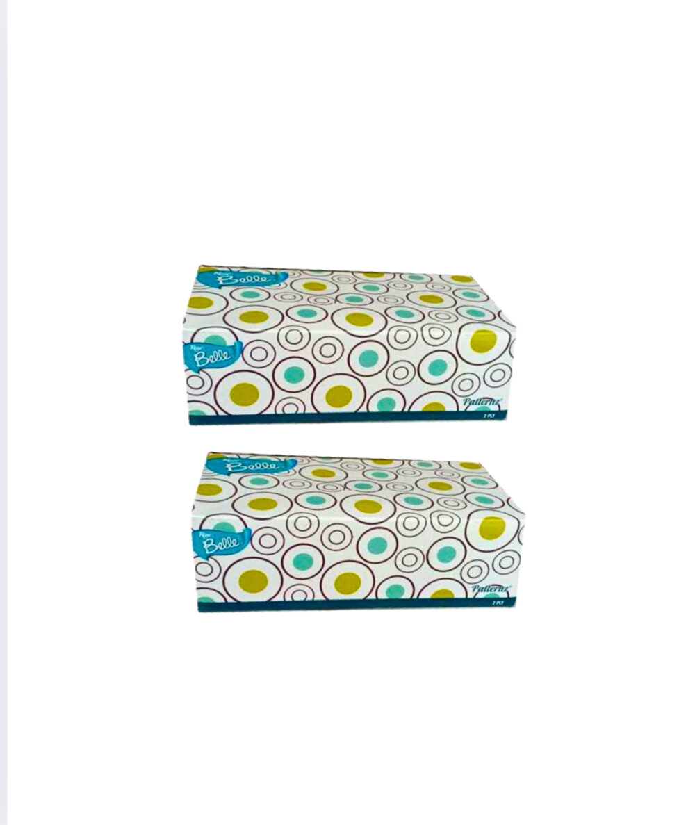 Belle Car Tissue – Soft & Absorbent Facial Tissues for On-the-Go Use