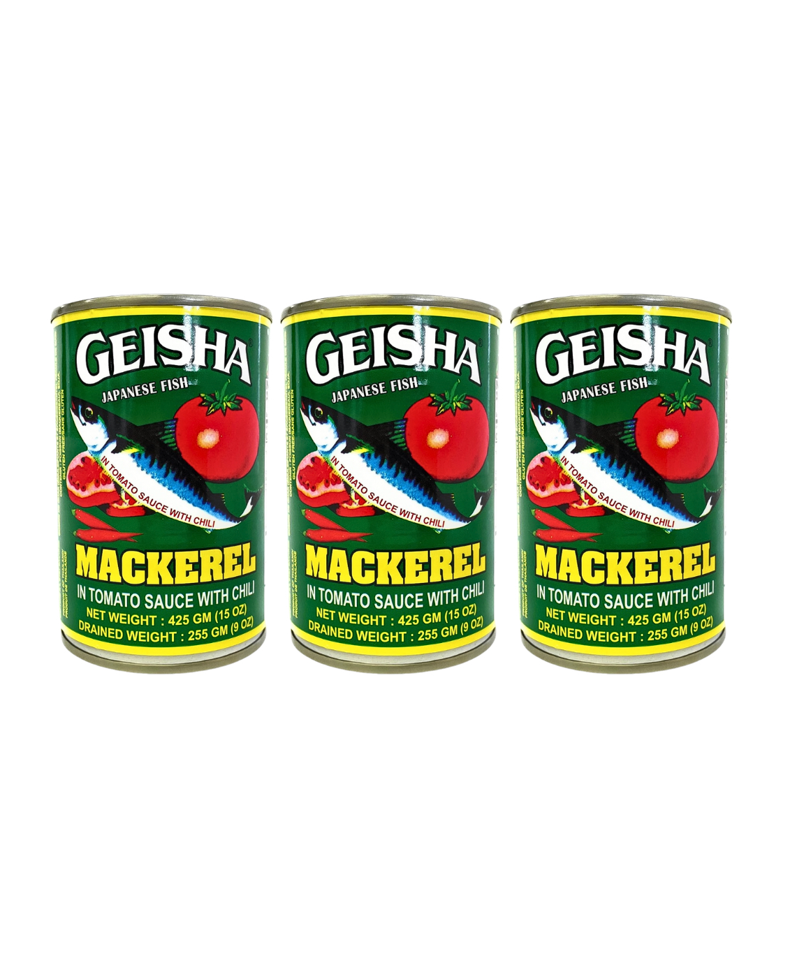Geisha Mackerel in Tomato Sauce – Premium Canned Fish