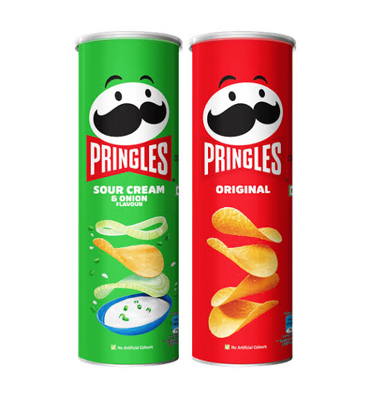 Pringles Potato Chips – Crispy & Crunchy Stackable Snack (Original Flavor)