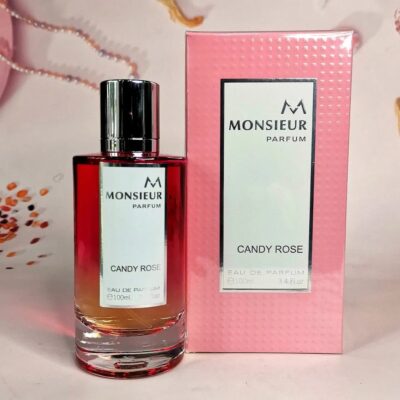 Monsieur Parfum Candy Rose – Long Lasting Women’s Perfume with Sweet Floral Scent