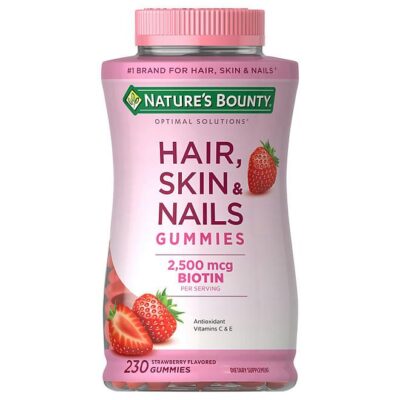 Hair Skin Nails Gummies – Vitamins for Healthy Hair, Skin & Nails