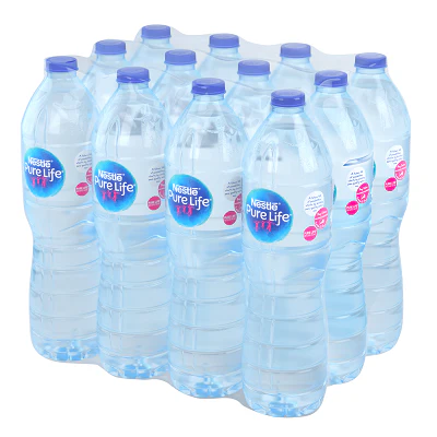 Nestlé Pure Life Bottled Water – 1.5L X 12 | Pure, Safe & Refreshing Drinking Water