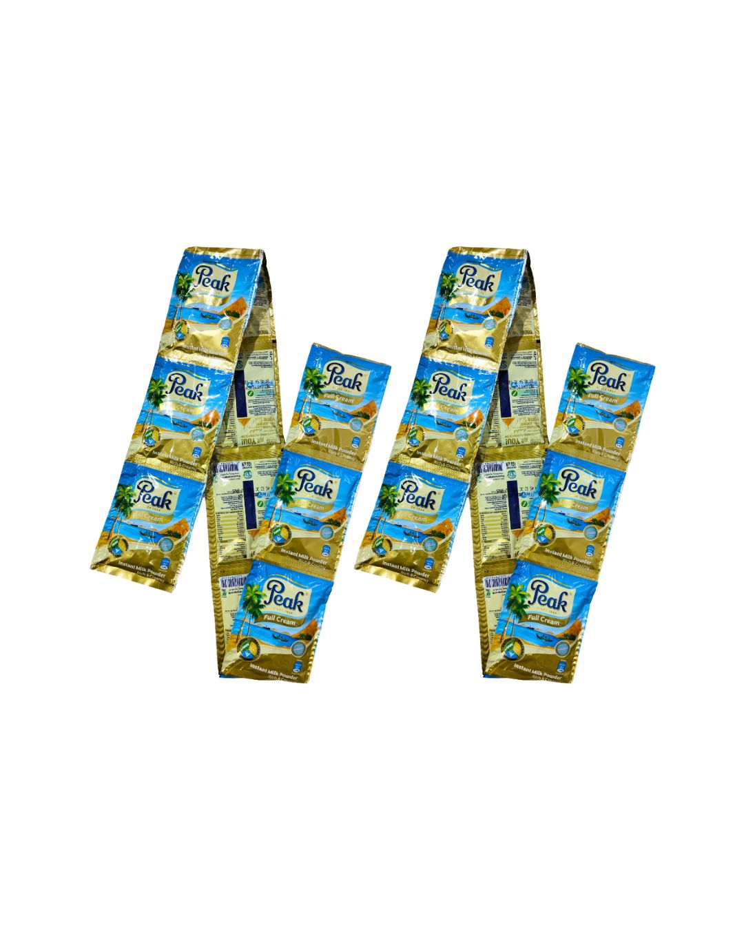 Roll of Peak Milk Full Cream Sachet – 16g Nutritious Dairy Milk for Everyday Use
