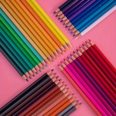 High-Quality Soft Core Oil-Based Pencil Set