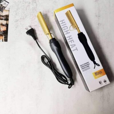 Electric Hot Comb – Hair Straightening Comb for Smooth & Silky Styles