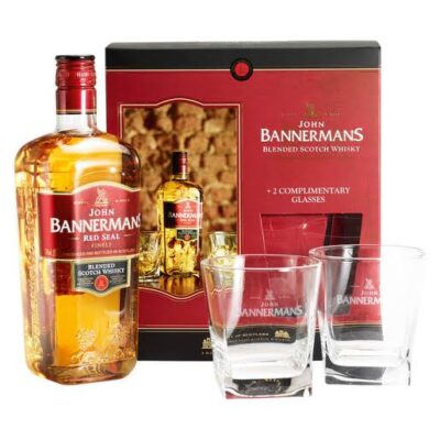 John Bannermans Red Seal Whiskey 700ml