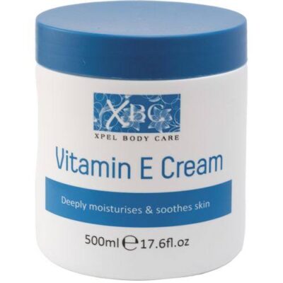 XBC Vitamin E Cream Deep Moisturiser Skin Cream 500ml