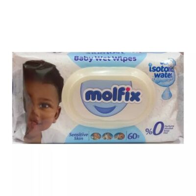 Pack of Molfix Sensitive Wipes 60pcs