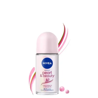 Nivea Pearl & Beauty Roll-On Deodorant – 48h Protection & Smooth Skin