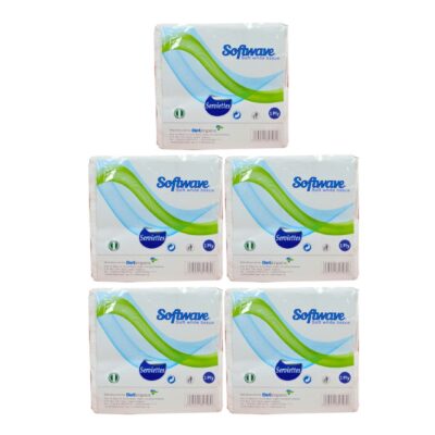 Softwave Serviette Tissue – Disposable Table Napkins for Home, Office & Events