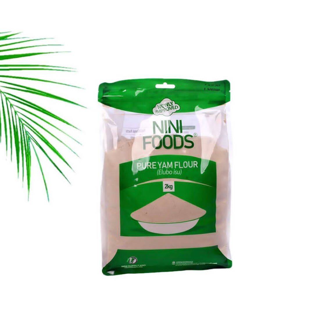 Nini Foods Plantain Flour 2kg