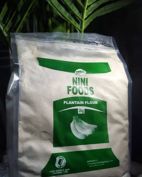 Nini Foods Plantain Flour 2kg - Image 3