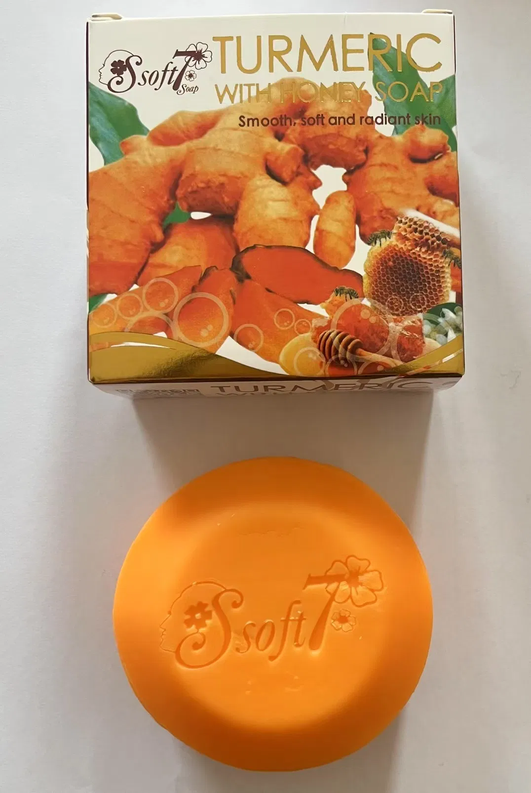 Soft7 Turmeric With Honey Soap - Image 2