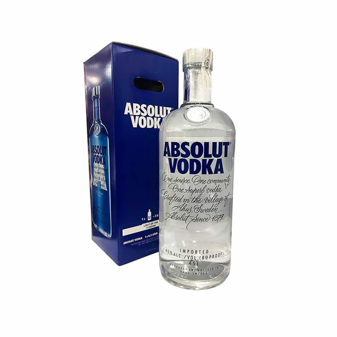 Absolut Vodka (1 Bottle)