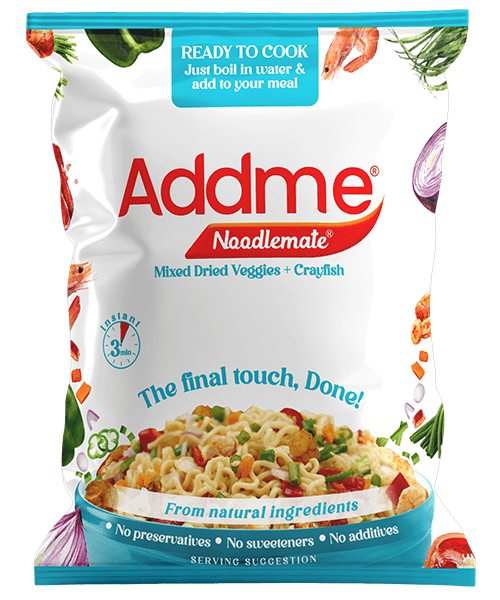 Addmie Noodlemate Mixed Dried Veggies (Crayfish)