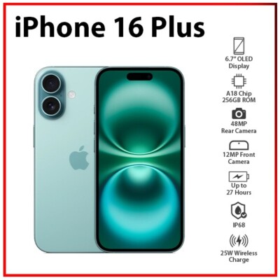 New iPhone 16 Plus 128GB 8GB - Image 3