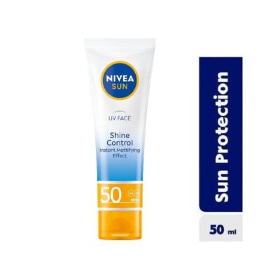 Nivea Sun UV Face Shine Control Cream – SPF 50 (50ml)