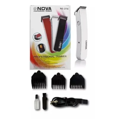 Nova Professional Rechargeable Hair Clipper – Cordless Grooming Kit