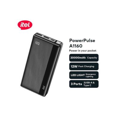 itel PowerPulse 20000mAh Power Bank