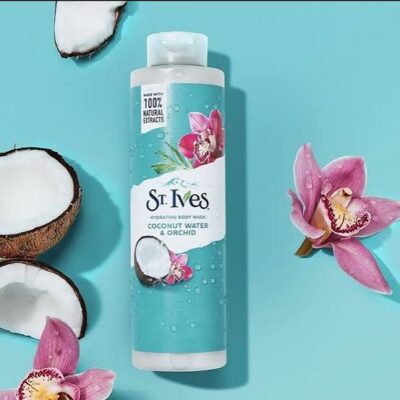 St Ives Hydrating Body Wash – Coconut Water And Orchid
