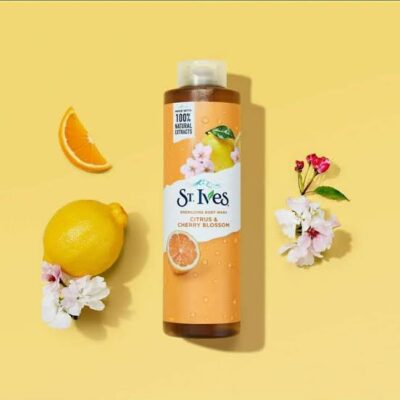 St Ives Citrus And Cherry Blossom Energizing Body Wash