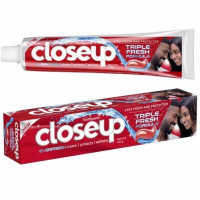Closeup Anti-Bacterial Zinc Triple Fresh Formula Toothpaste