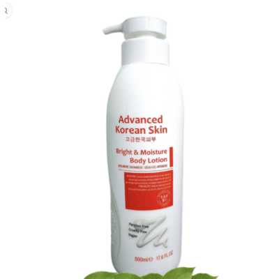 Advanced Korean Skin Bright & Moisture Body Lotion (500ml)