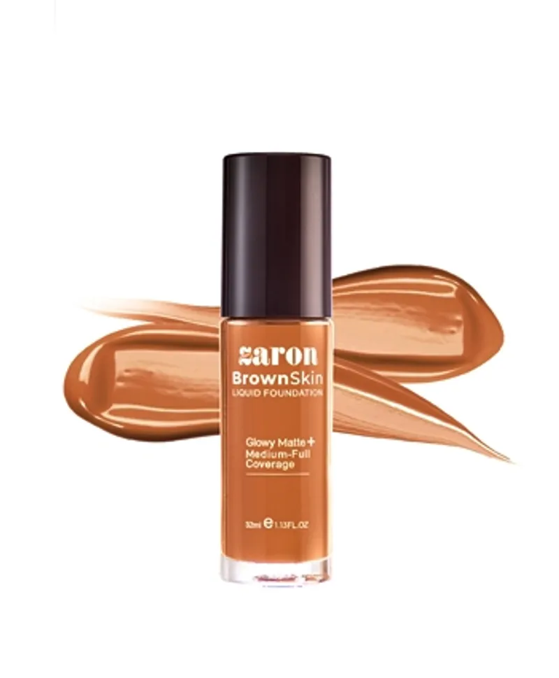 Zaron Brown Skin Liquid Foundation – Wood