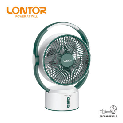 Lontor CTL-MF018-9 Rechargeable Fan – Portable Cooling Solution