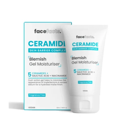 Face Facts Ceramide Blemish Gel Moisturiser (Fragrance-Free) – 50ml