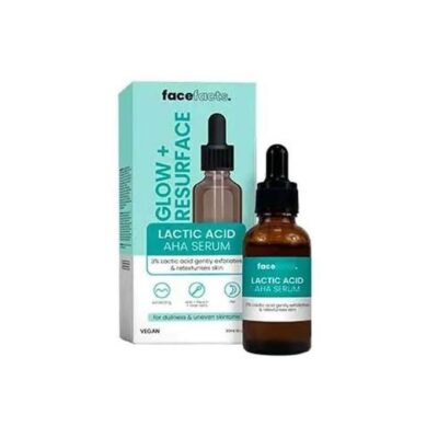 Face Facts Glow & Resurface Lactic Acid (AHA) Facial Serum (30ml)