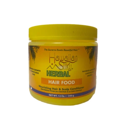 Hawaiian Silky Herbal Hair Food Leave-In Hair & Scalp Conditioner (340g)