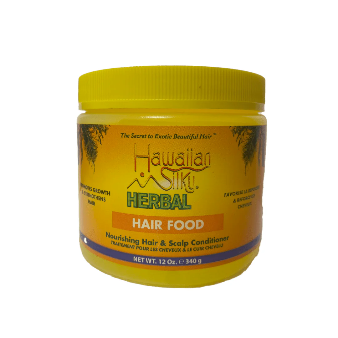 Hawaiian Silky Herbal Hair Food Leave-In Hair & Scalp Conditioner (340g)