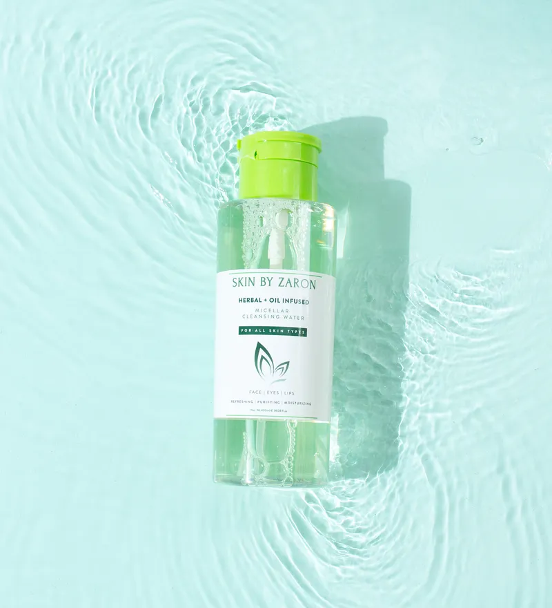 Zaron Herbal Oil Infused Micellar Cleansing Water
