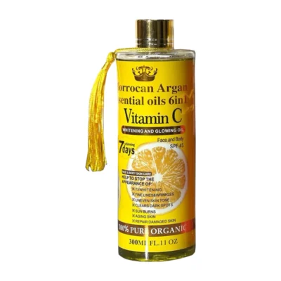 Moroccan Argan Essential Oils 6-in-1 Vitamin C Whitening and Glowing Oil