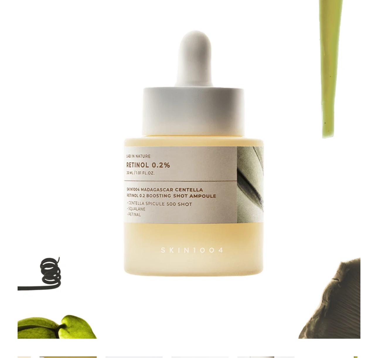 SKIN1004 Madagascar Centella Retinol 0.2% Boosting Shot Ampoule (30ml)