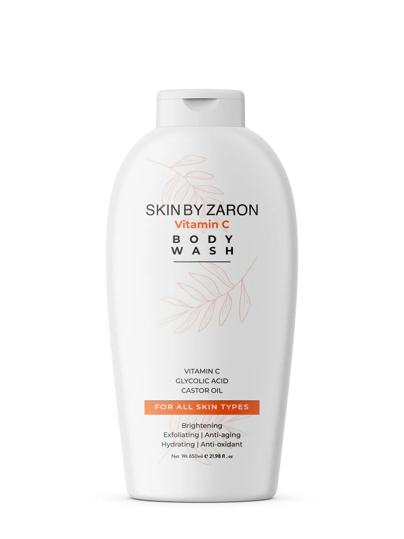Skin by Zaron Vitamin C Body Wash – Brightening & Exfoliating (650ml)