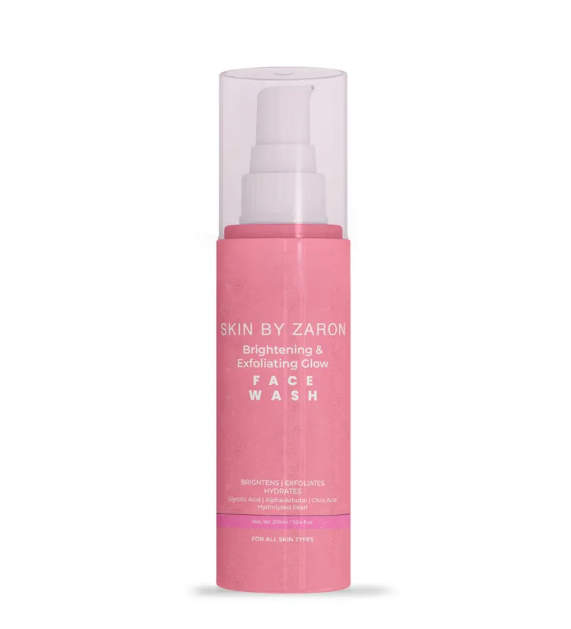Zaron Brightening & Exfoliating Glow Face Wash – 200ml