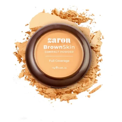Zaron Brown Skin Compact Powder – Biscuit