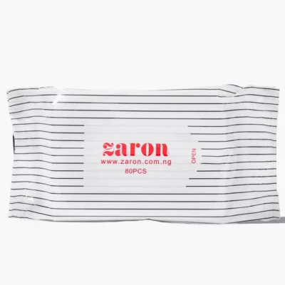 Zaron Wet Wipes – Refreshing Aloe Vera (80pcs)