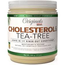 Originals Cholesterol & Tea-Tree Leave-In or Rinse-Out Conditioner (426g)